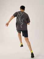 Cormac Arc'Bird Logo SS M #Black Heather [X00000799401]｜ARC'TERYX