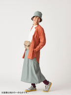 軽くて涼しいロングシャツ #アオシロツルバミ [21101]｜AXESQUIN【Outlet_30】