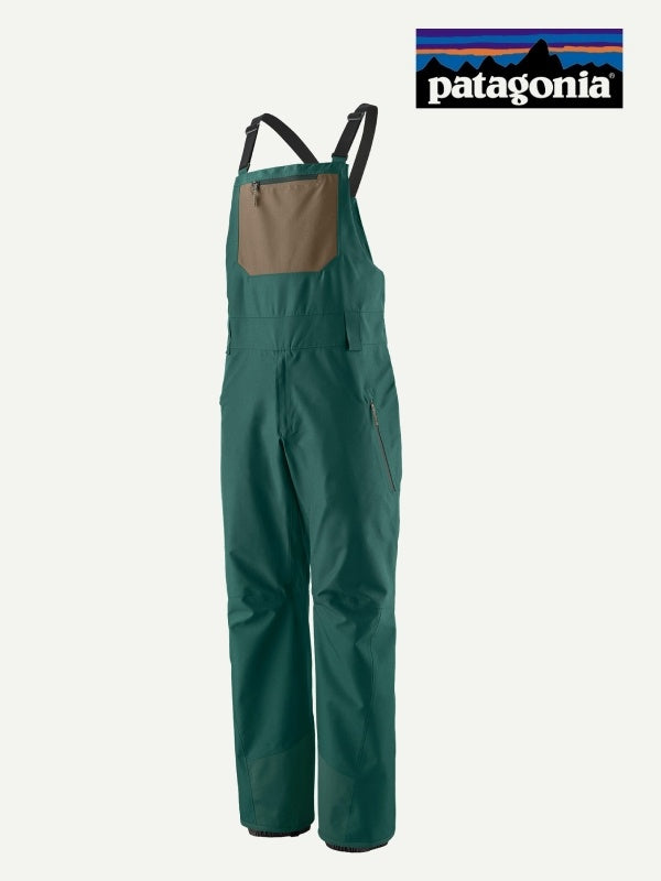 Men's Powder Town Bibs #BLK [30705]｜patagonia – moderate