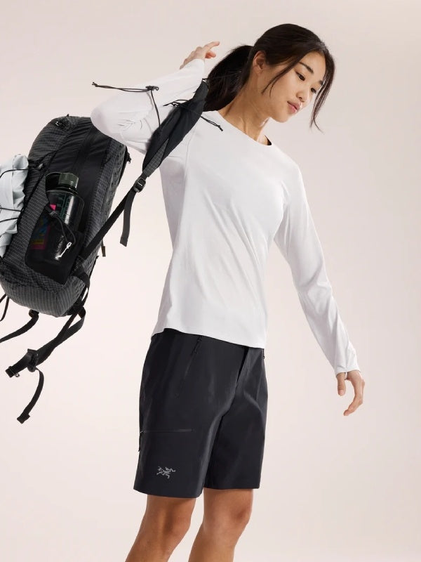 Women's Taema Crew LS #Atmos Heather [L08487800]｜ARC'TERYX