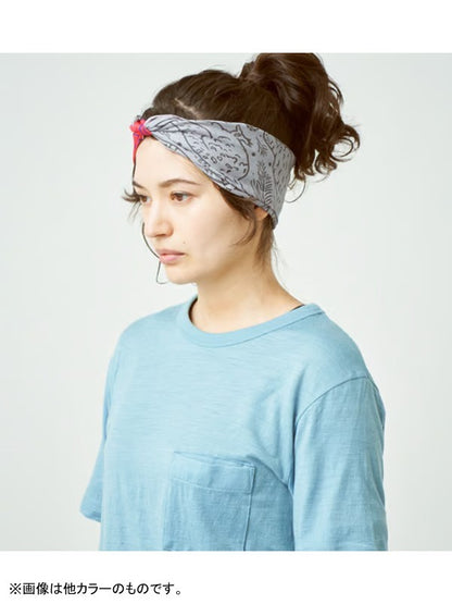 Bandanna #Mountain GY/WH [h243-901]｜halo commodity