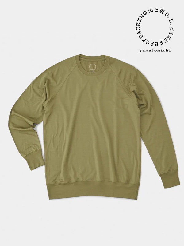 100% Merino Pullover #Dried Herb｜山と道