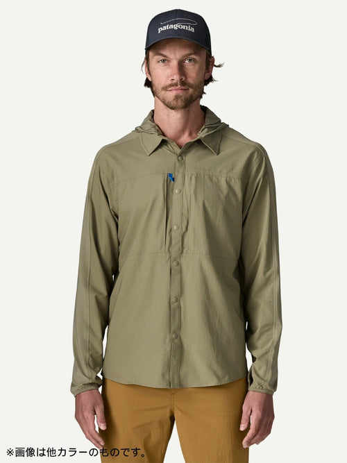 【Men】Men's River Rambler Hybrid Sun Hoody #NGRY [41786]｜patagonia