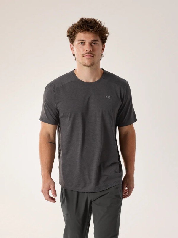 Cormac Crew SS M #Black Heather [X00000971801]｜ARC'TERYX