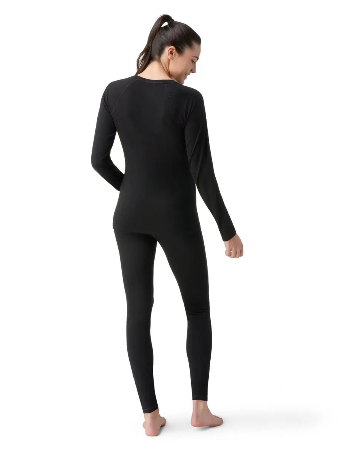 【Women】ウィメンズ クラシックオールシーズンメリノベースレイヤー ロングスリーブ #ブラック [SW61211006004]｜Smartwool
