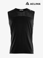 LightWool Sports Singlet M #Jet Black [106824]｜ACLIMA