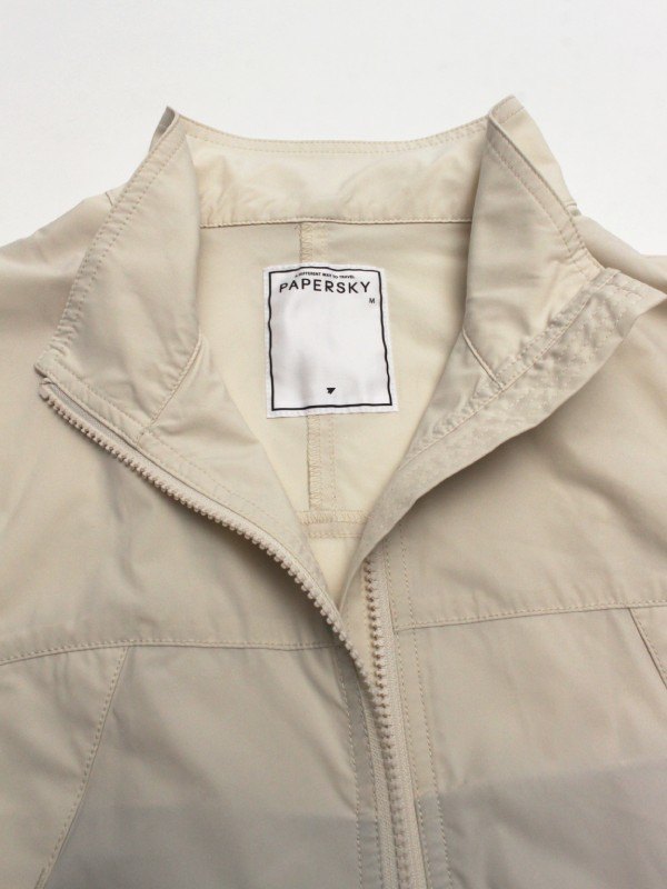 SURUGA BAY VEST #04 ECRU [PS251017]｜PAPERSKY WEAR