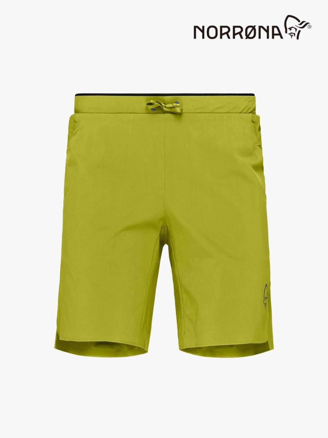 senja flex1 9" Shorts (M) #Golden Lime [5805-23]｜Norrona