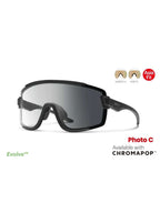 Wildcat Asia Fit CP-Photochromic Clear to Gray & Clear #Matte Black [205000920]｜SMITH