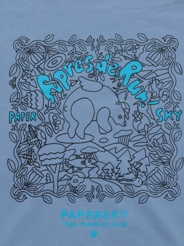 Apres Run Mascot-T #SAX [PS241024]｜PAPERSKY WEAR