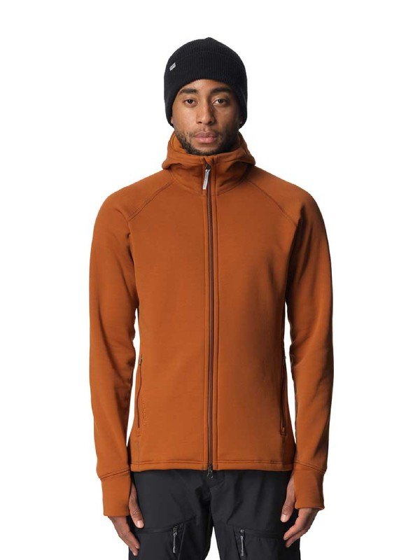 Men's Power Houdi #Cinnamon Brown [225984]｜HOUDINI【Outlet_30】