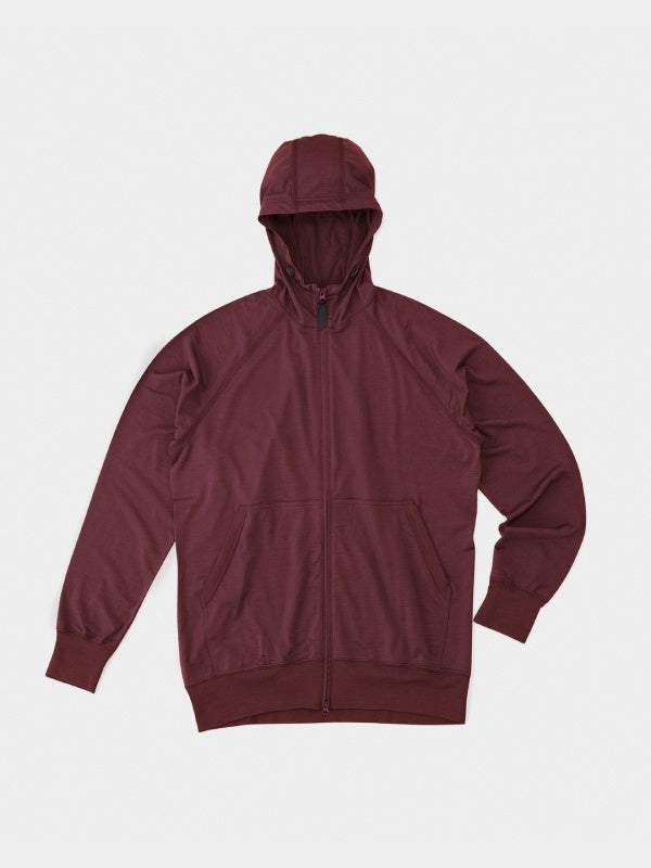 100% Merino Zip Hoody #Black｜山と道 – moderate