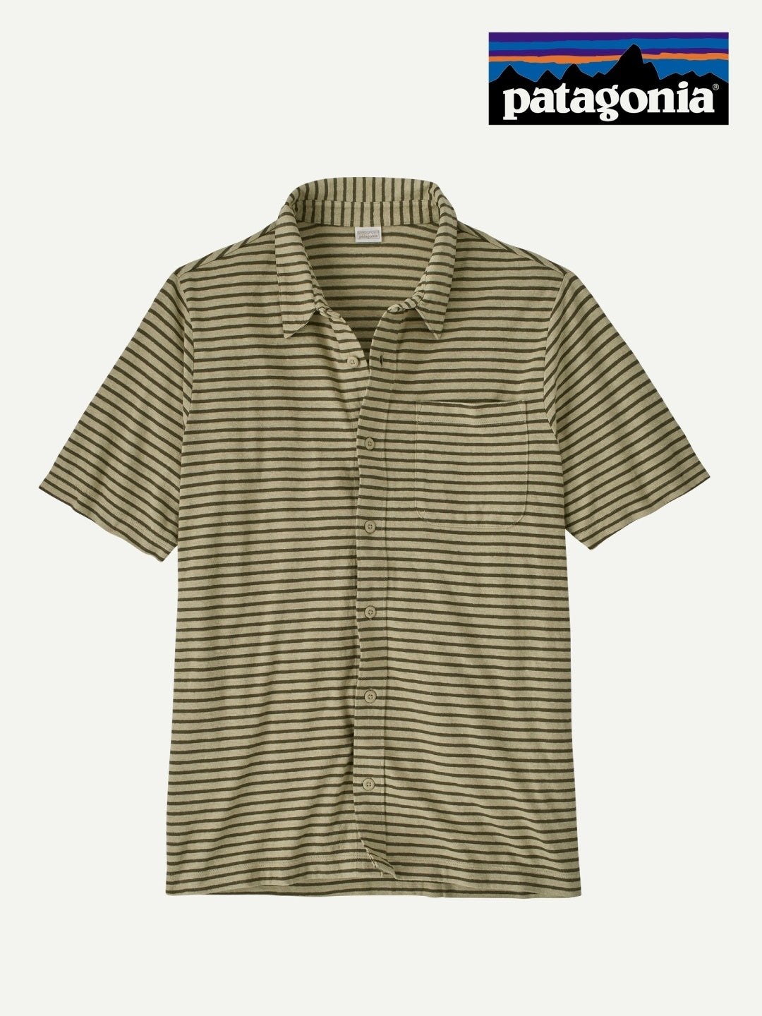 Trail Harbor Button Down Knit Shirt #STWS [42045]｜patagonia
