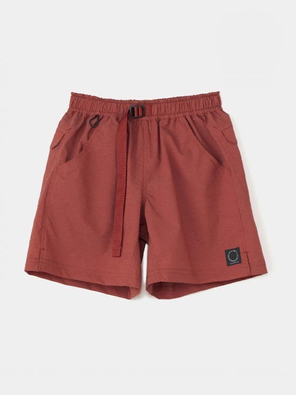 Men's 5-Pocket Shorts Light #Brick Red｜山と道