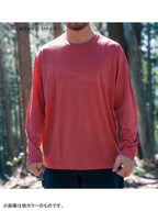 Men's RAW LW L/S Shirts #Ink [102223]｜STATIC