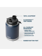 1/2G JUG 2.0 #BLACK [21071501992]｜YETI