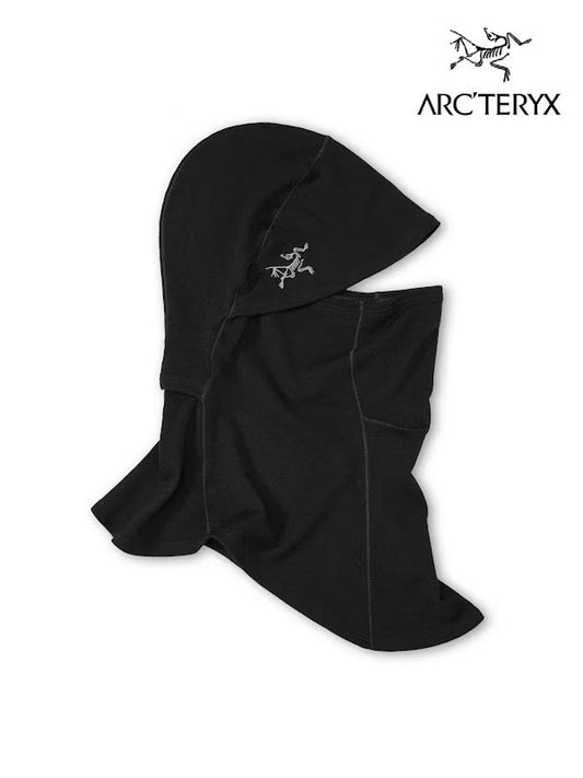 Rho Lightweight Wool Balaclava #Black [L07982500]｜ARC'TERYX