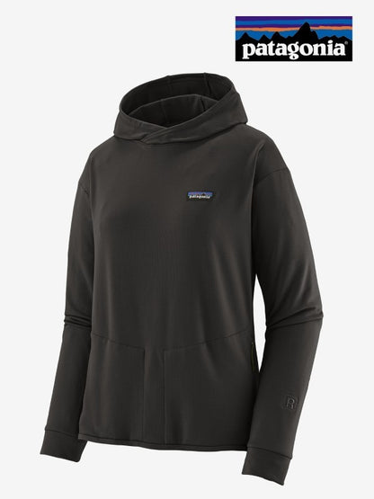 Women's R1 Thermal P/O Hoody #BLK [40595]｜patagonia