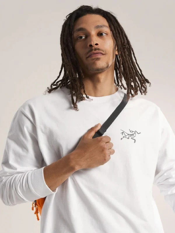 Kragg Cotton LS M #White Light / Black [X00000971403]｜ARC'TERYX