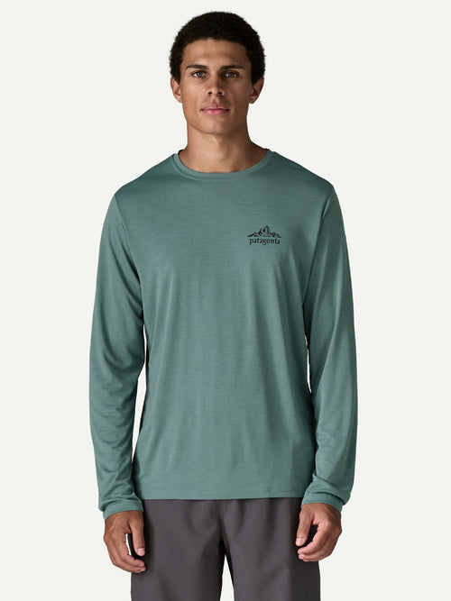 L/S Cap Cool Daily Shirt - Cloud Crag #BSLX [45453]｜patagonia