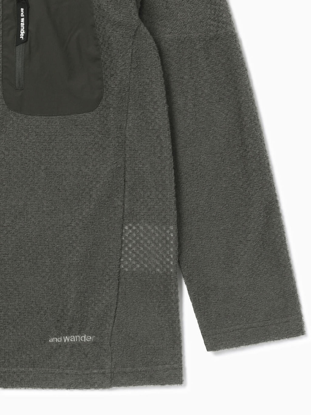 【Women】air fleece pullover #l.khaki [6244021]｜and wander