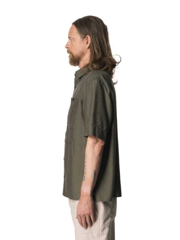 Men's Tree Shortsleeve Shirt #Dawn Green [860051]｜HOUDINI