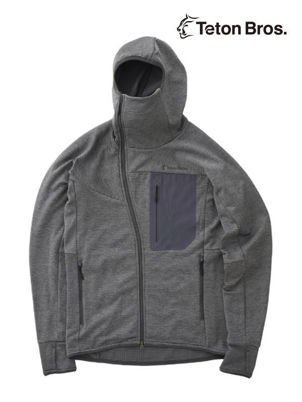 Graphene Zip Hoody #Graphite [TB243-350202]｜Teton Bros.