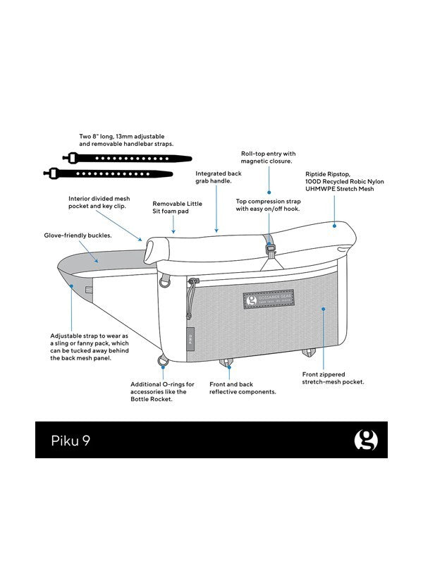 Type II Piku #Grey [GSCU0099-011]｜GOSSAMER GEAR