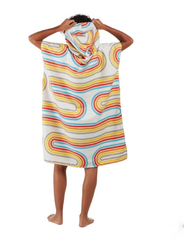 チェンジングポンチョ レトロカーブ [29186]｜Pack Towl