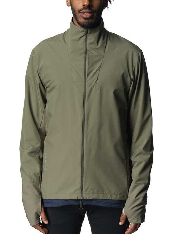 Men's Pace Wind Jacket #Sage Green [840005]｜HOUDINI