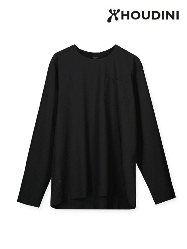 Men's Cover Crew #True Black [258694]｜HOUDINI