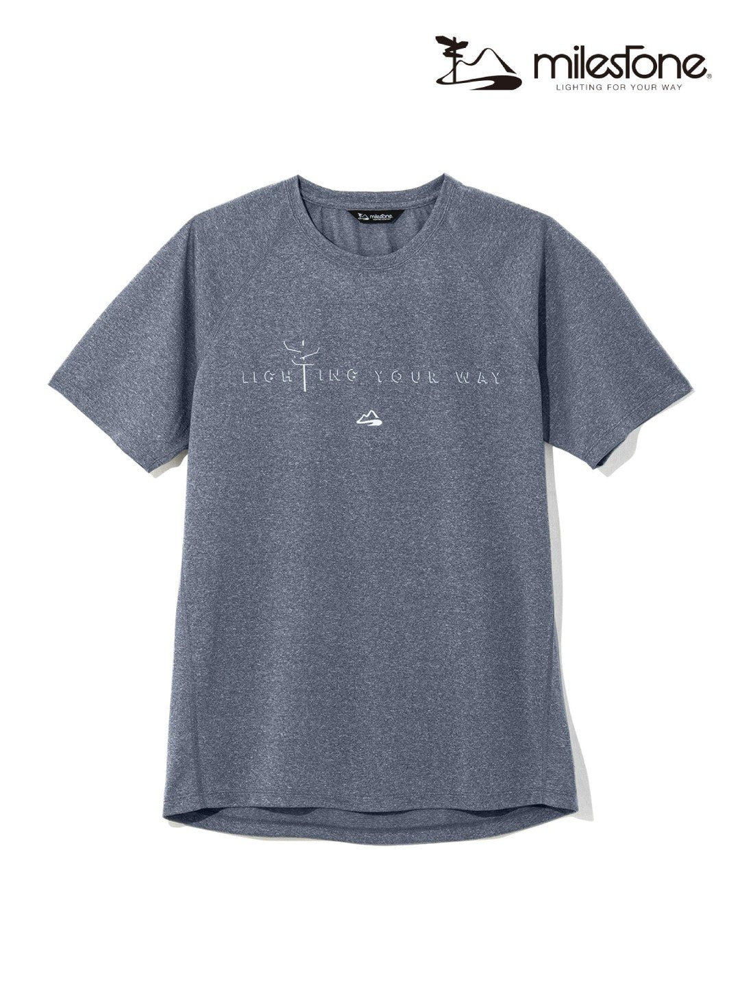 Doo-Bop T-shirt #アシッドネイビー [MSRH-002]｜milestone