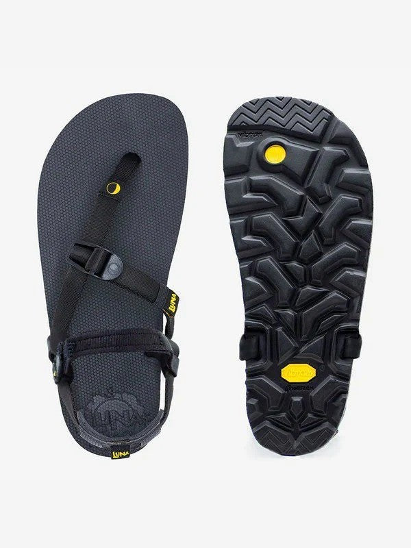 Retro Mono (unisex) #Black｜LUNA SANDALS