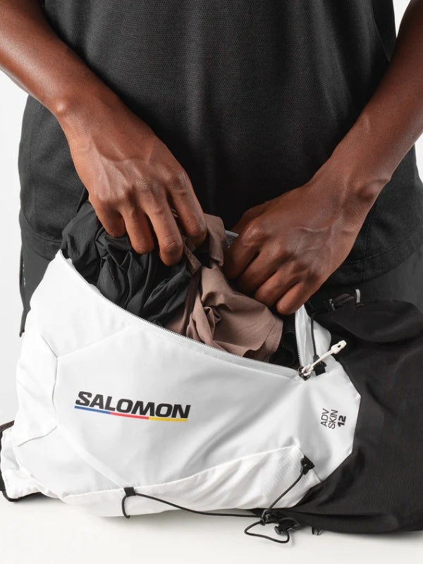 ADV SKIN 12 RACE FLAG SET #Black/White [LC2483700]｜SALOMON