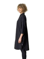Women's Route Shirt Dress #True Black [169794]｜HOUDINI
