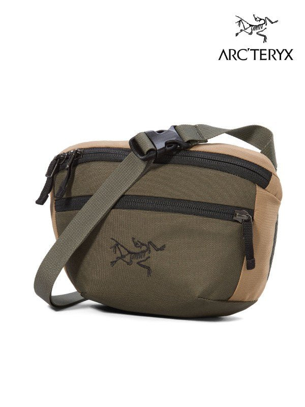 Mantis 1 Waist Pack #Tatsu / Canvas / Black [X00000923408]｜ARC'TERYX