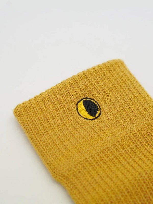 Yubi Socks Luna Fluffy #Amber [LUN234-003024-YEL004]｜LUNA SANDALS