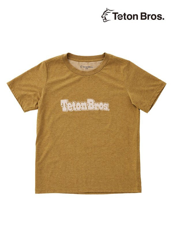 TB Logo Tee #Yellow [TB251-830402]｜Teton Bros.【Outlet_30】