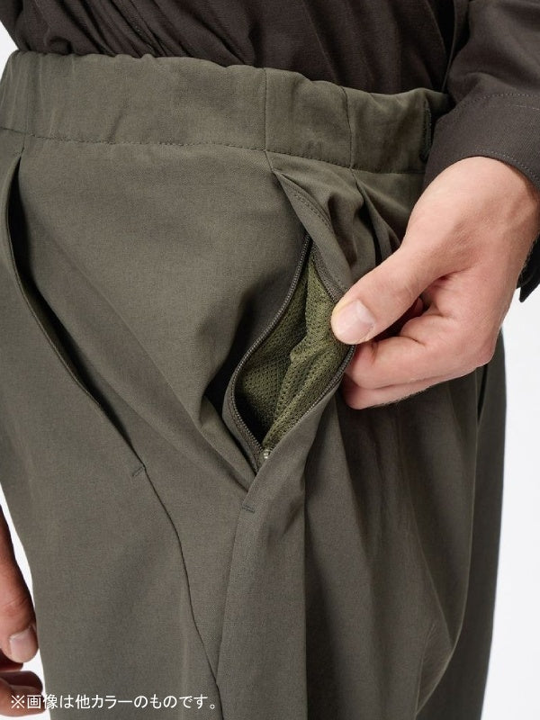 One Tuck Tapered Stretch Pants #BK [GL75177]｜GOLDWIN – moderate