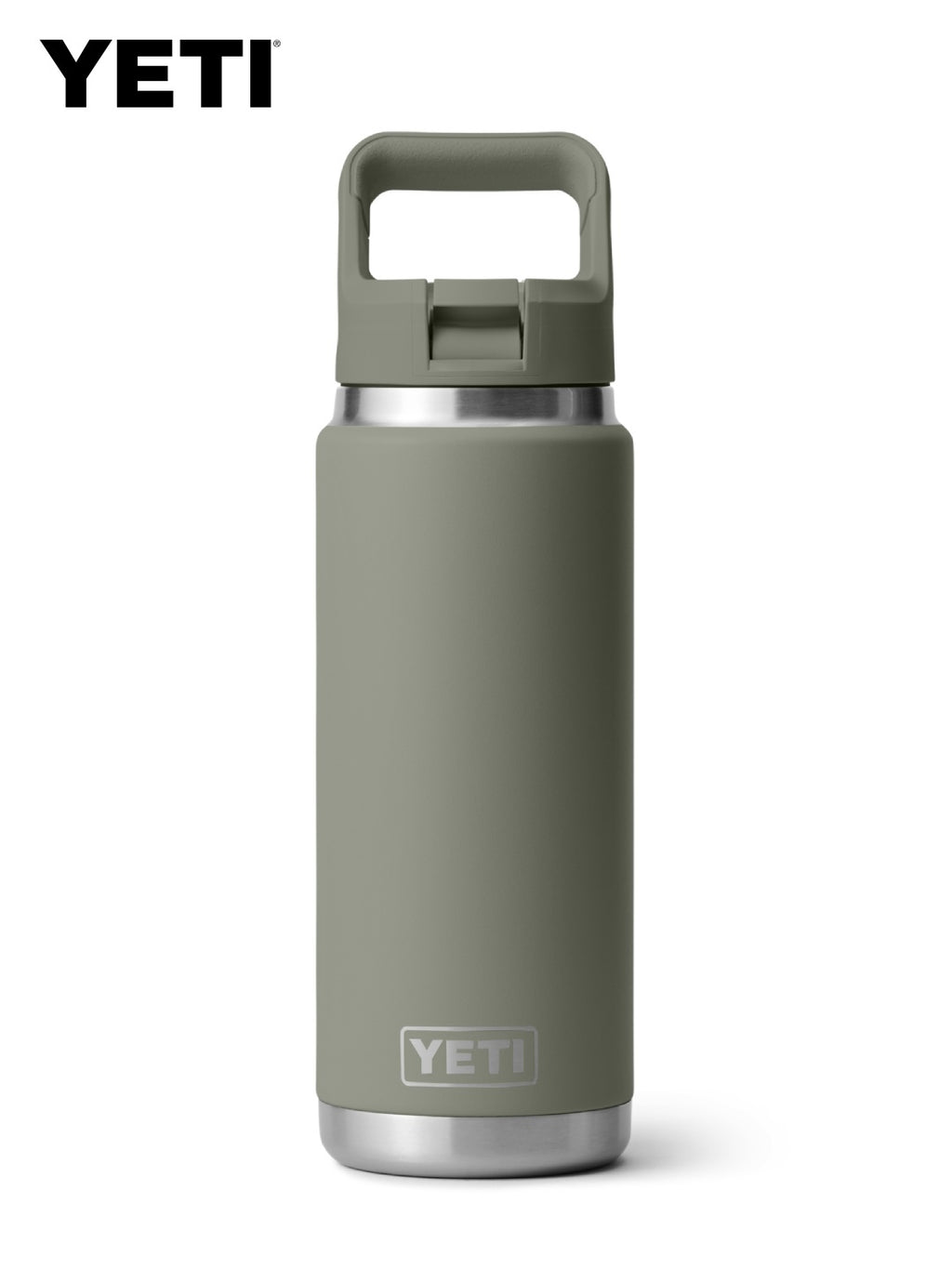 26 oz WATER BOTTLE WITH STRAW CAP #PAMPA LIGHT GREEN [21071508801]｜YETI