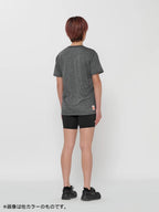 Dry Wool T-shirt 2 #Ash Blue｜HERENESS
