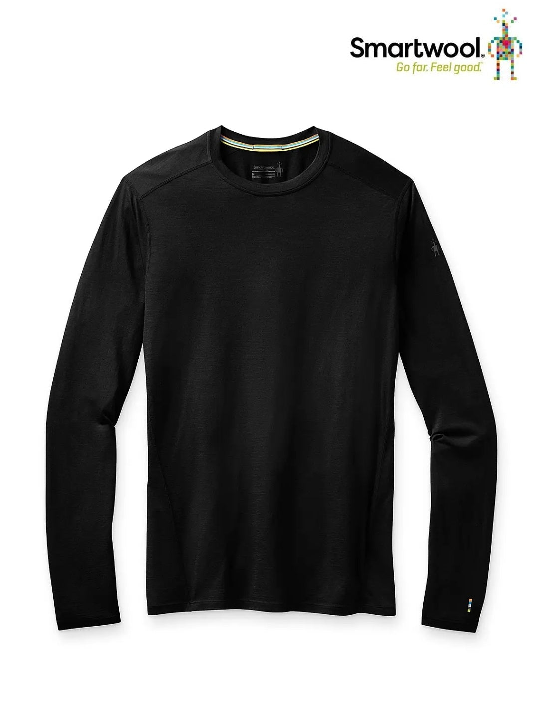 【Men】メンズ クラシックオールシーズンメリノベースレイヤー ロングスリーブ #ブラック [SW61030005004]｜Smartwool