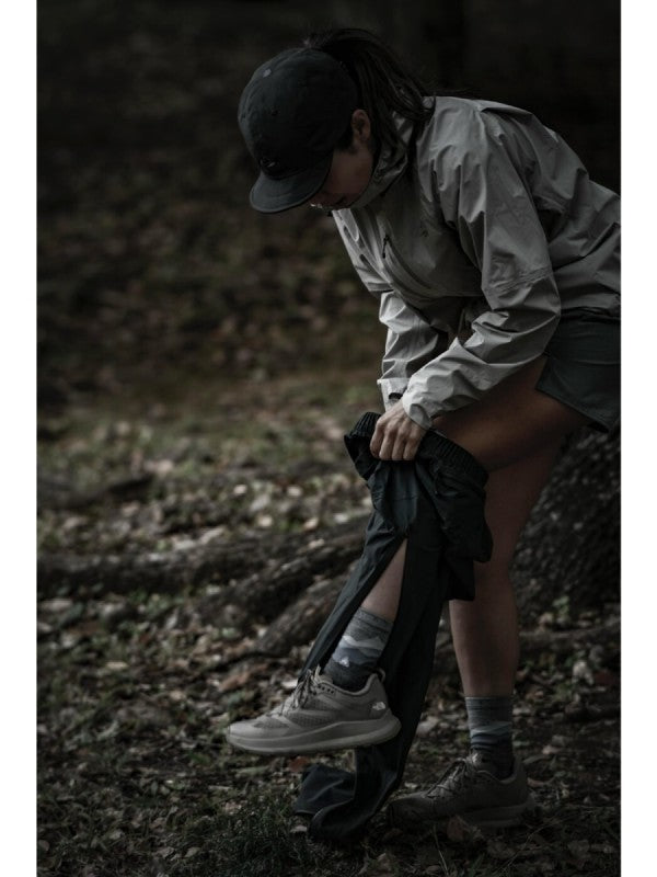 Up-Swing Rain Pants #グラファイトブラック｜milestone