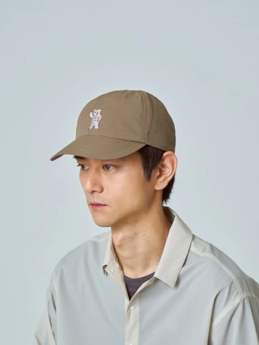 Mush Bear Cap #Mocha [h263-200]｜halo commodity