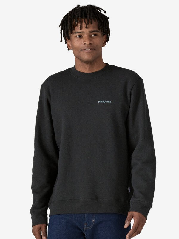 Fitz Roy Icon Uprisal Crew Sweatshirt #INBK [39667]｜patagonia