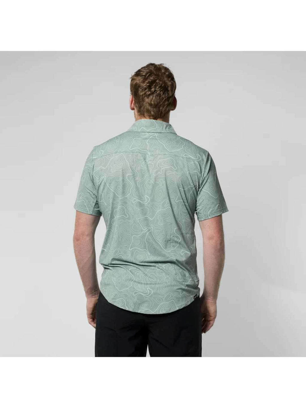 Men's Short Sleeve Catalyst Shirt #Moss Topo [CM-MCMM]｜Cognative