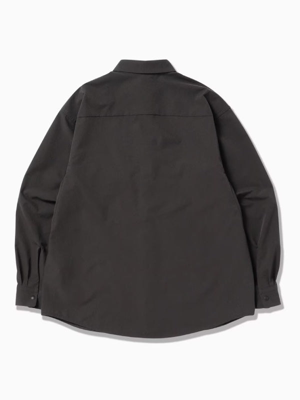 Women's dry breathable LS shirt #022/charcoal [4143120]｜and wander