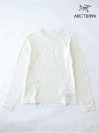 Women's Taema Thermal Crew LS #Arctic Silk Heather [X00001025802]｜ARC'TERYX