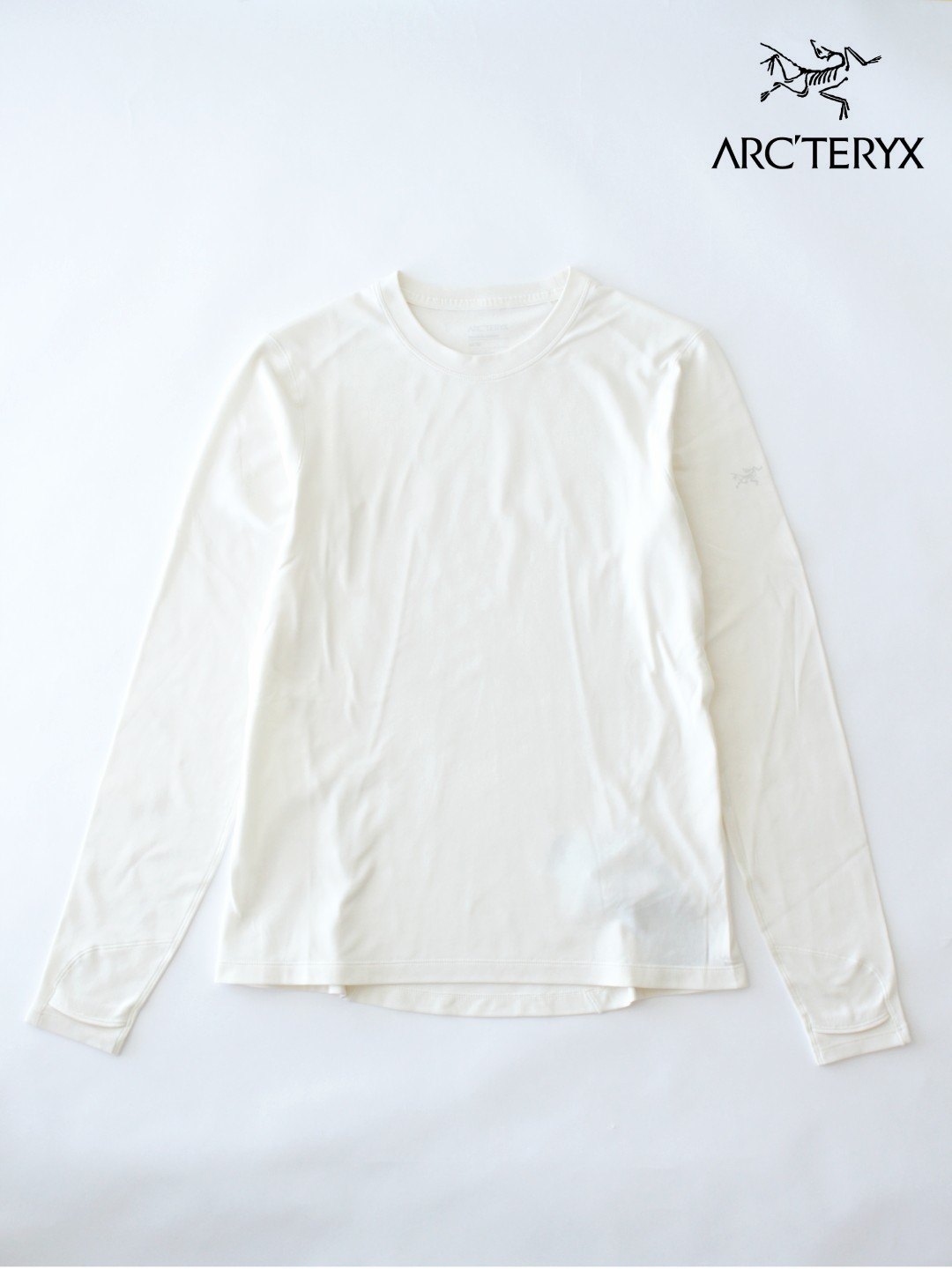 Women's Taema Thermal Crew LS #Arctic Silk Heather [X00001025802]｜ARC'TERYX