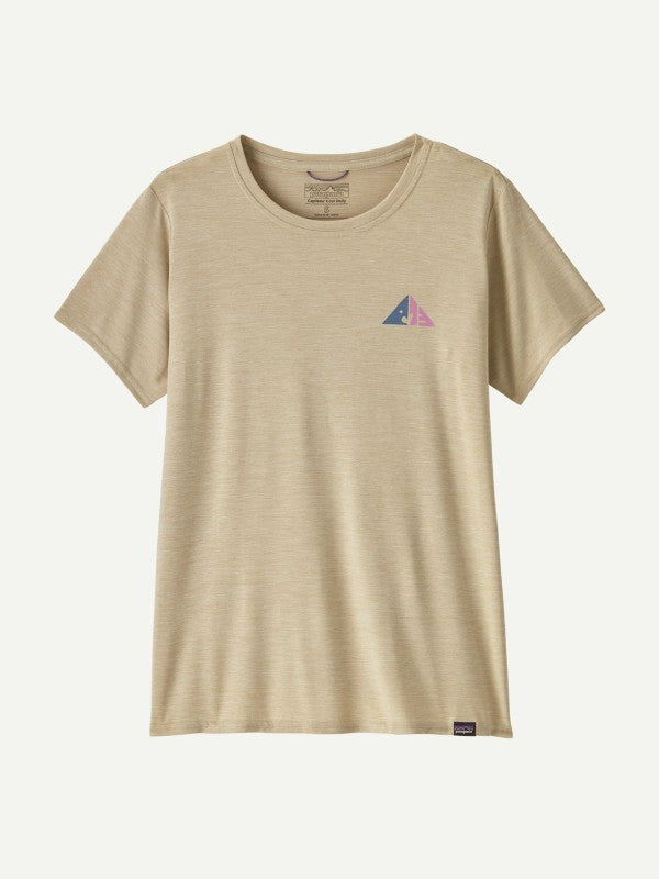 Woman's Cap Cool Daily Graphic Shirt - Lands #DPMX [45390]｜patagonia